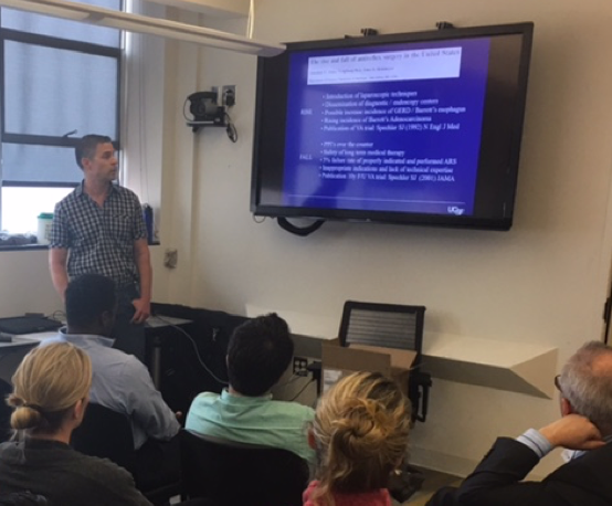 Figure 1 Stan Rogers MD From UCSF Presenting The Nuances Of Fundoplication